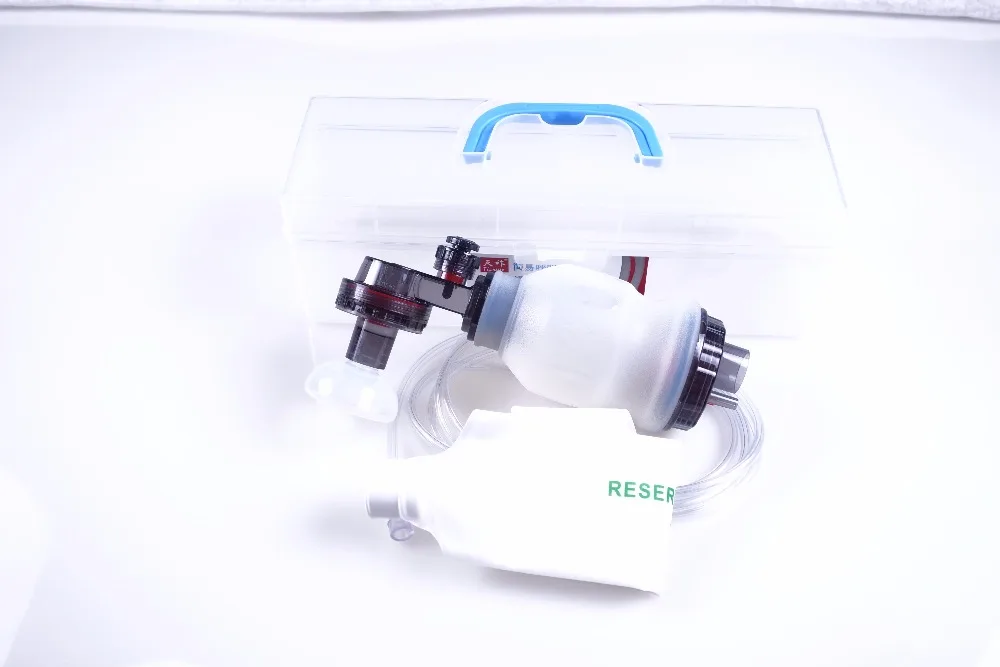 
Ambulance 100% medical grade silicone manual resuscitator 
