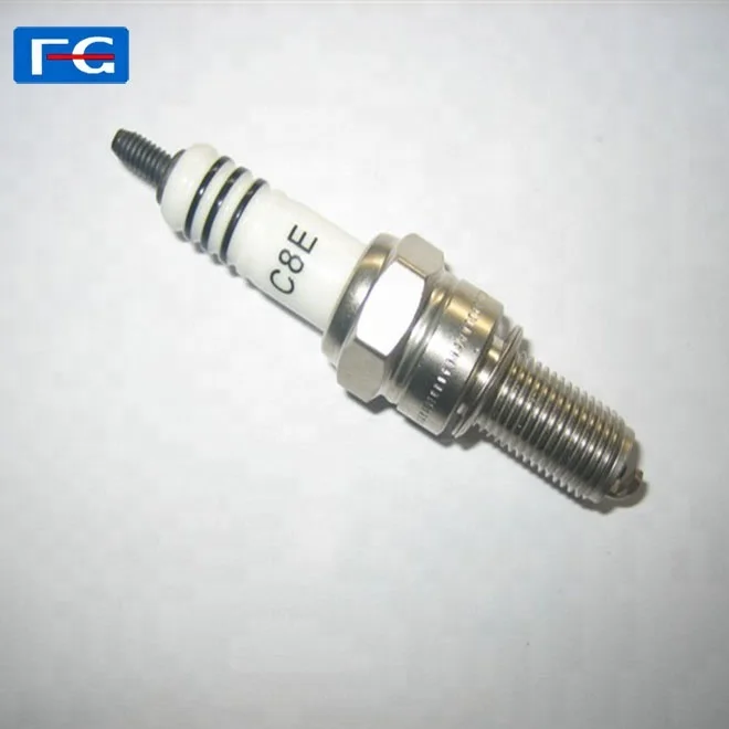 

Factory price spark plug D8EA C8E CR8E C7HSA Spark plug for 50cc 70cc 90cc 110cc 125cc 150cc Motorbike