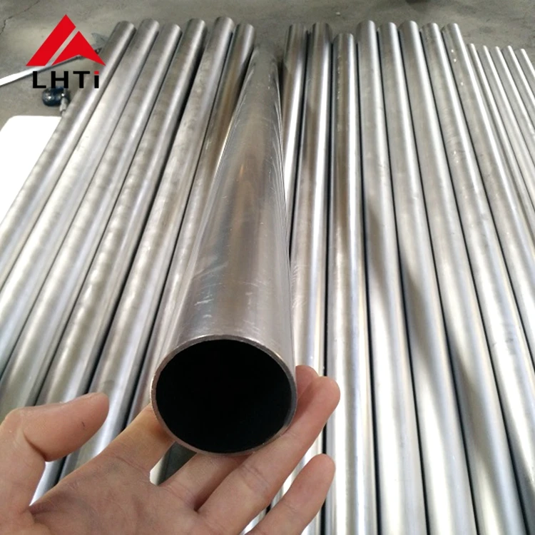 Grade 2 Titanium Tube Ti Exhaust Seamless Round Pipe
