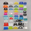 BF-V01 59x29mm 1.2" available size and eco-friendly PE material plastic euro hook