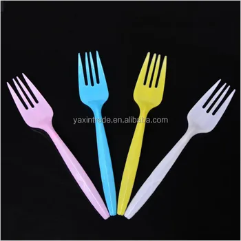 baby plastic fork