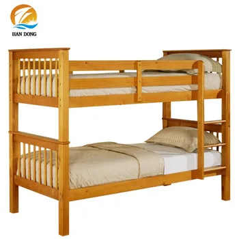 wooden bunk