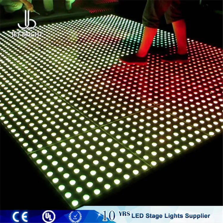 Dmx-512 Led Dance Floor Tiles Led 