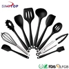 10Pcs Silicone Heat Resistant Kitchen Cooking Utensils / Kitchen Utensil Set BPA Free