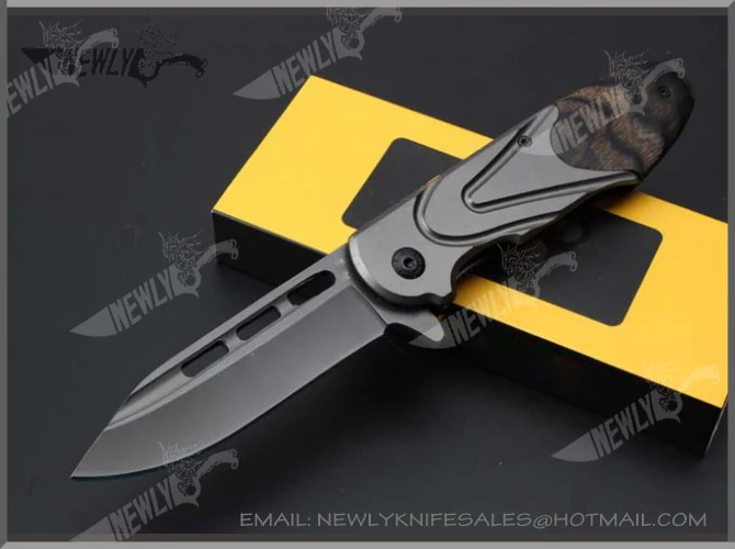 Custom Logo Folding Knife Tactical Quick Opening Pocket Knife