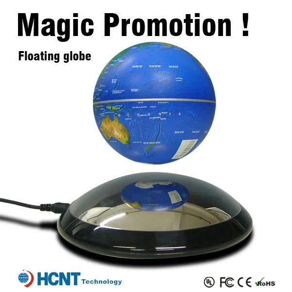 Magical magnetic educational world globe