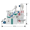 Fully automatic rice mill plant /combined rice huller destoner paddy milling machine/rice mill plant complete set for sale