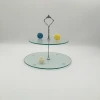 Cheaper high quality 3-tier cake stand 3-layer designer for sale 3 tier thick disk Best price of