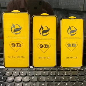 Suitable for IPhone 8/8plus 9D two strong full-glue xs max tempered glass film  6 6 plus  protective film 7 plus screen film