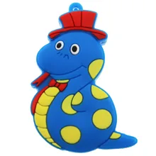 Aver Blue Cartoon Plastic Snake 2 0 USB Flash Drive 128M 256M 512M 1GB 2GB