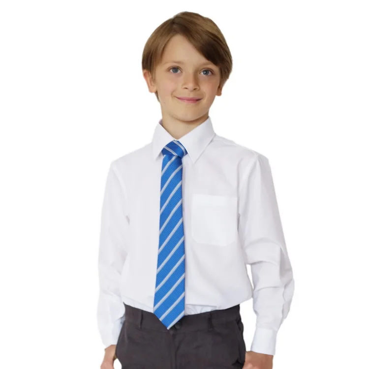 Factory Supply Long Sleeve Custom Boys School Uniform White Shirt - Buy ...