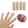 Open Toe Tubes Fabric Finger Guard Gel Lined Sleeve Protectors For Corns Blisters Hammertoes