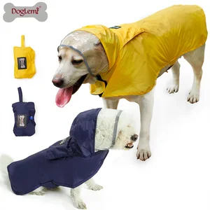 Classic Rain coat for Dogs Portable Pet Dog Rain Coat