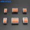 Seilsoul Low Price ABS Grey Orange Wire Terminal Connector Electric Terminal Block