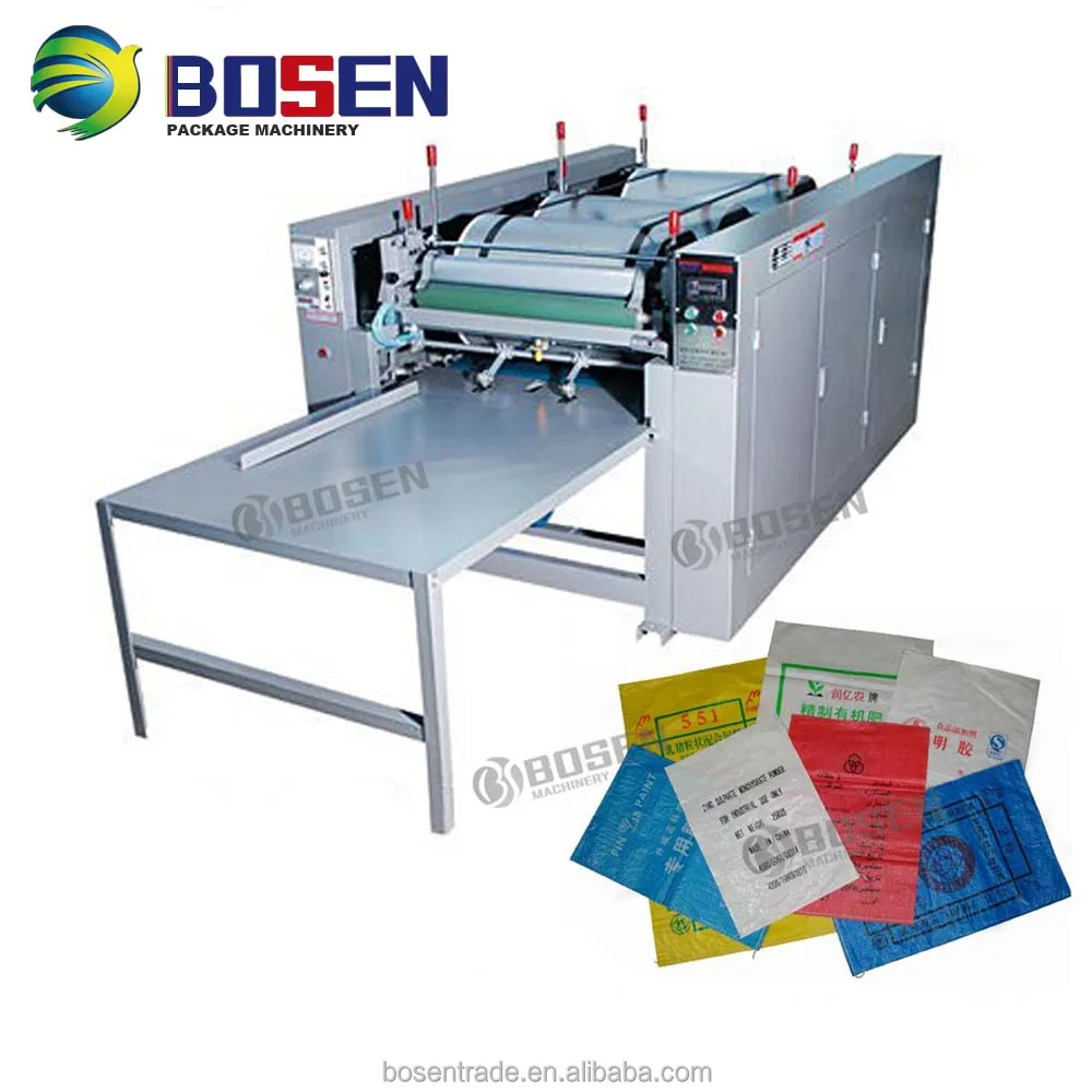 pp woven bag printing machine