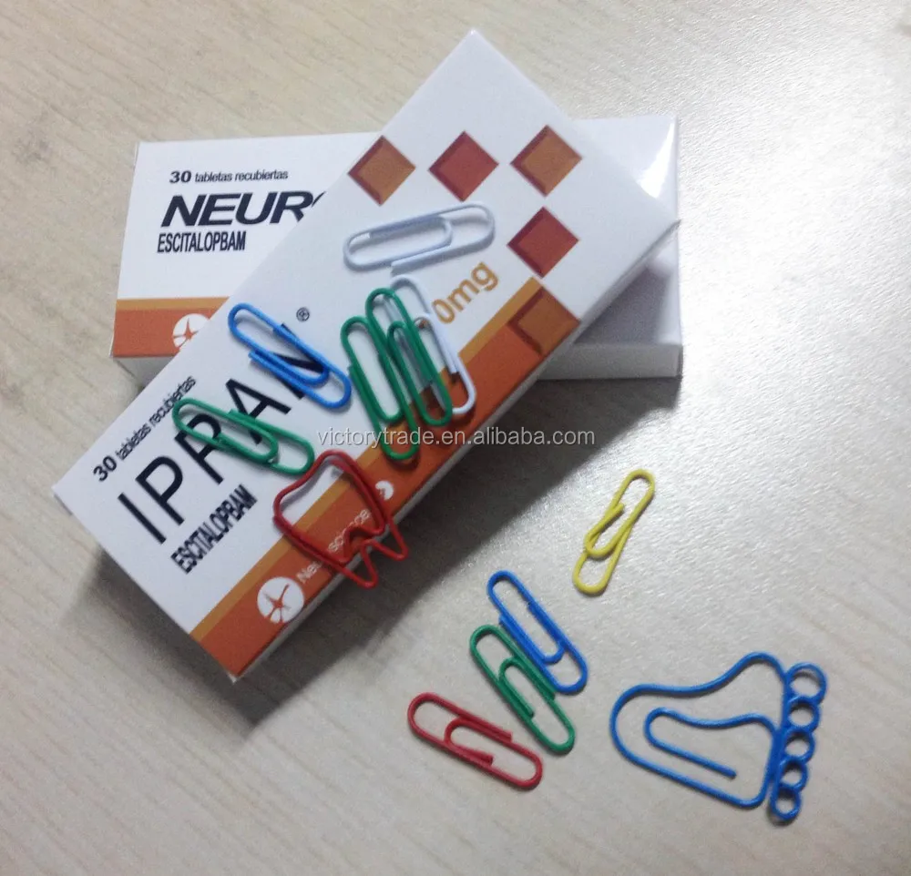 Wholesale school office stationery plastic magnetic paper clip holder dispenser box