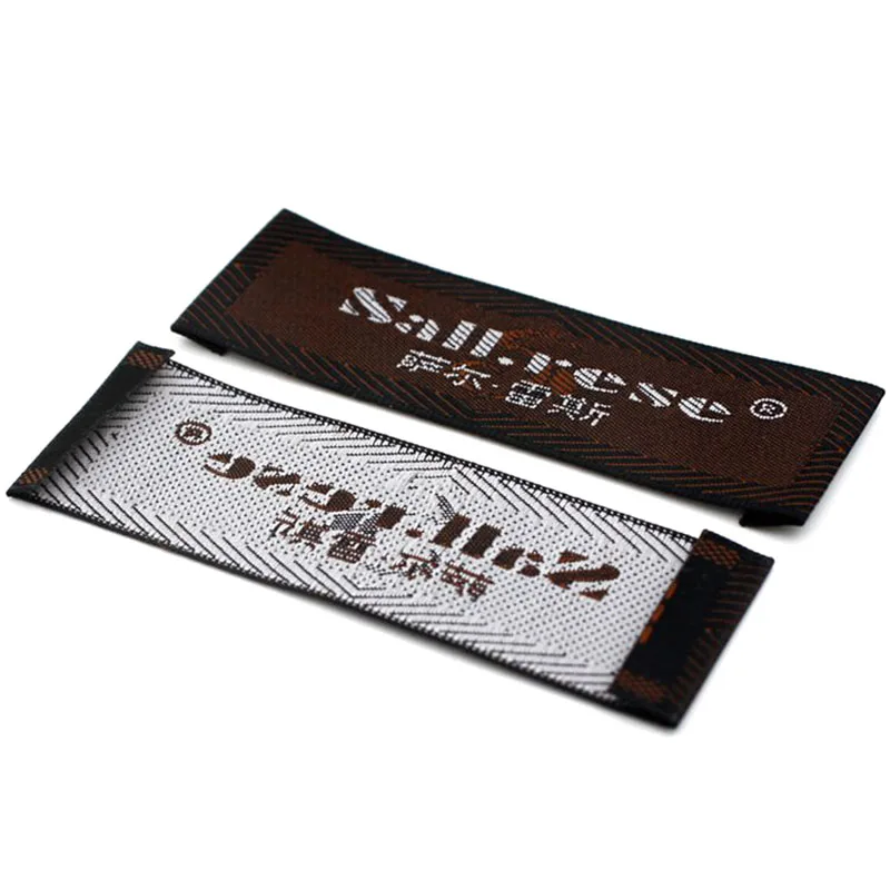 

Custom Design Men Garment Woven T Shirt Labels For Clothing, Customized colors