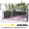 brzone painted Lower Cost Wrought Iron Entry Gates Design India