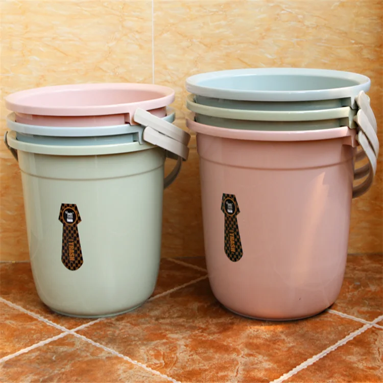 High Quality Plastic Bath Buckets With Handle And Lid For Adults Buy