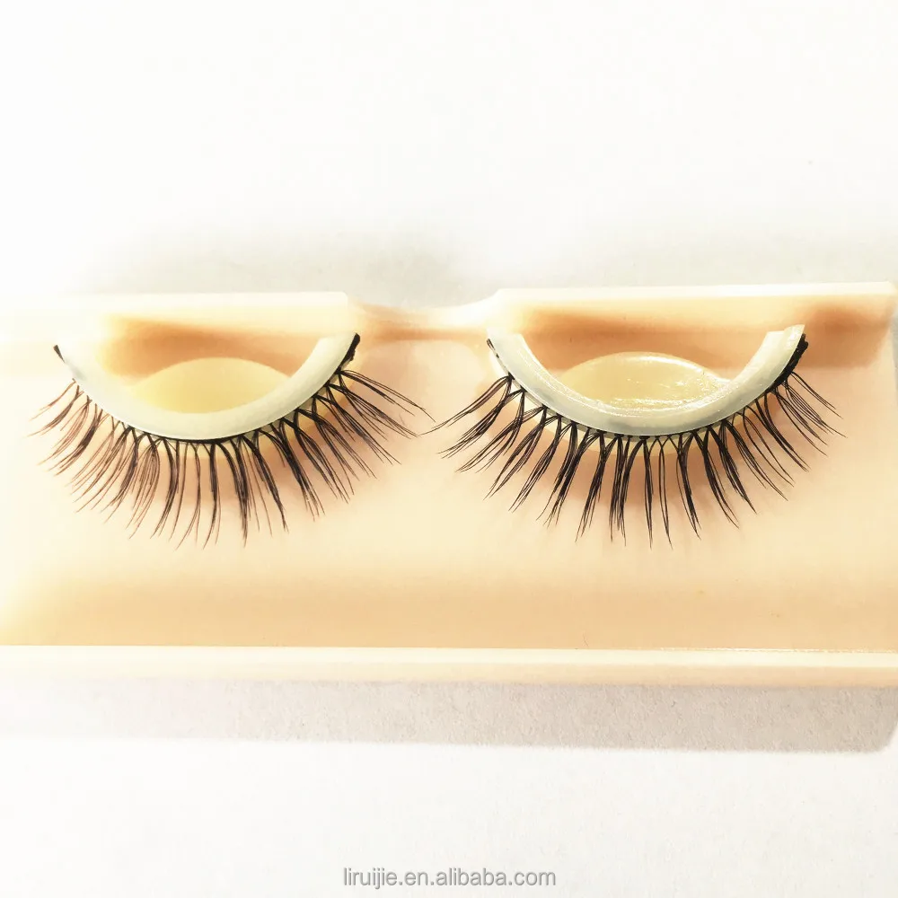 glue-band false eyelashes
