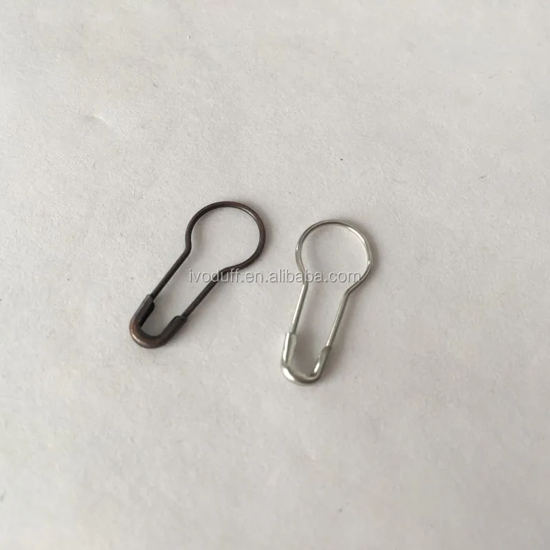 black brass small safety pins 000#