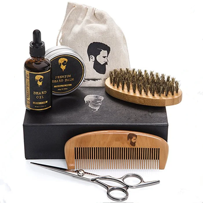 

Private label mens beard grooming kit