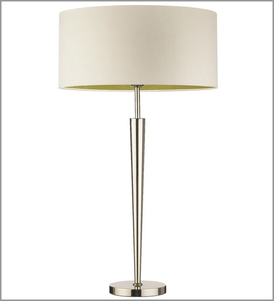 Interior Lighting Chrome Home Goods Hotel Table Lamp Modern For Living