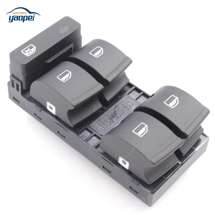

High Quality Master Power Window Switch Replacement 8E0959851B 8ED959851 8E0 959 851 B 8ED 959 851 for Audi A4, Black