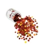Hot selling leaf shape glitter Halloween cosmetic bulk glitter for Crafts and Toys