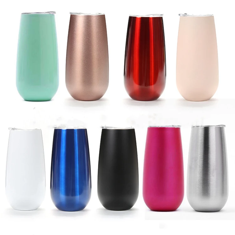 

wholesale 6/12/15/16oz stainless steel double wall vacuum insulated belly coffee cups tumbler with clear straw, Custom your logo