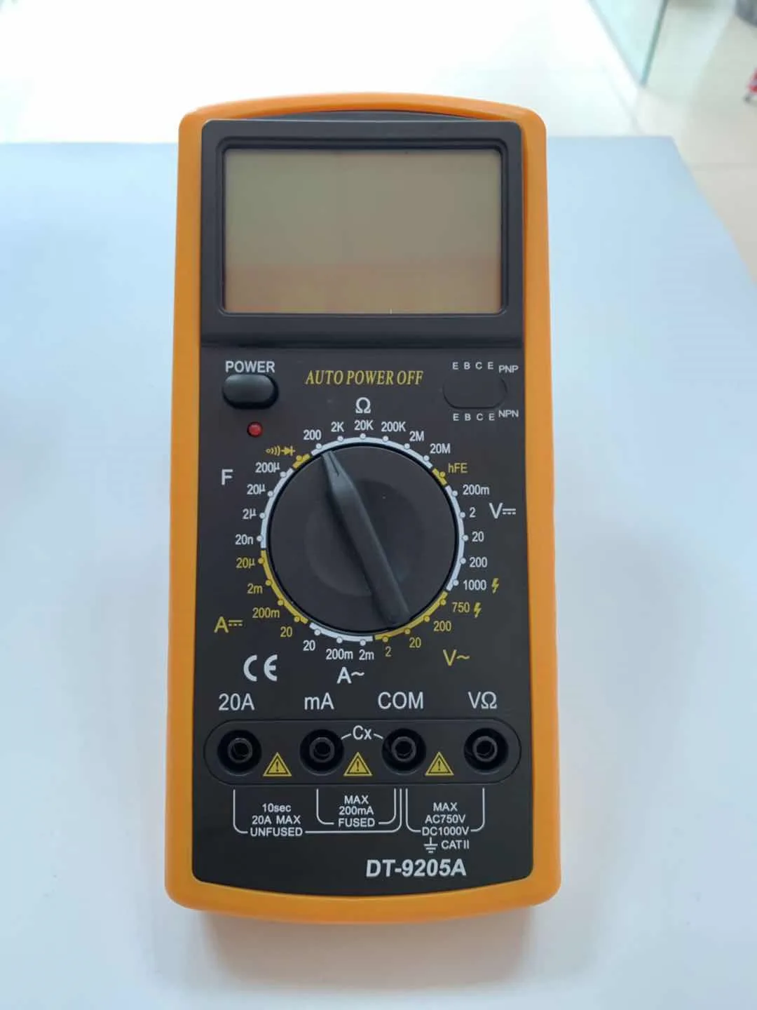 Dt 9205a Multimeters 1000v Lcd Display Handheld Low Price Digital ...