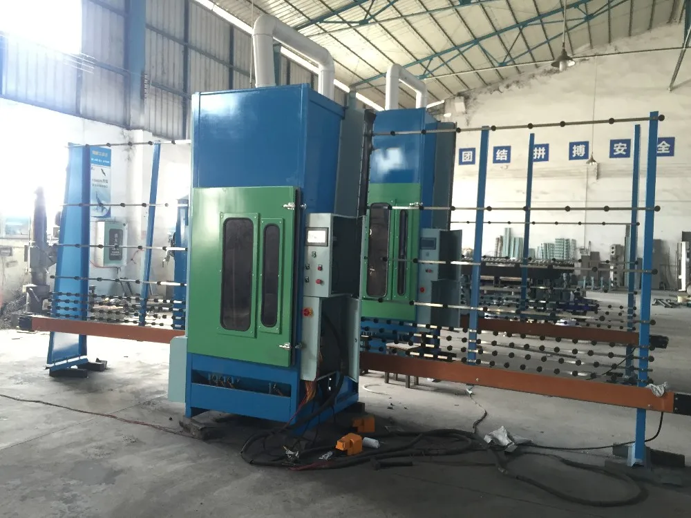 High Performance Automatic Glass Frosting Machine Sandblasting