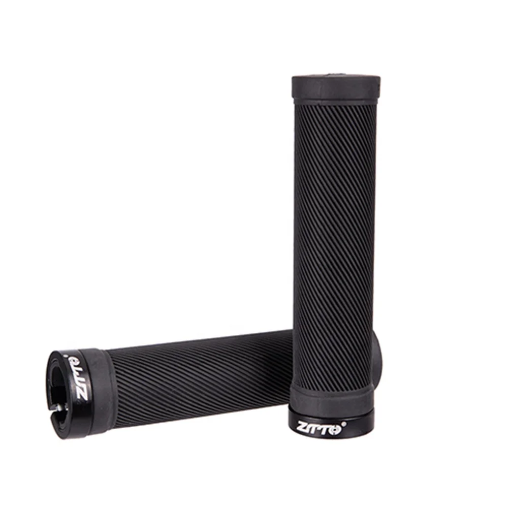 

ZTTO 1Pair Mountain Bike Handlebar Grips Shock-Proof Rubber Bicycle Grips