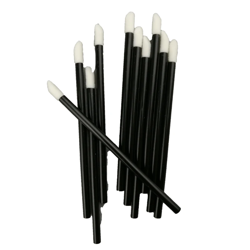 

1$/50pcs cheap price private label disposable lip brush for make up, Colorful