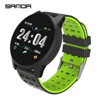 

SANDA B2 Men Women Multi-function Sleep Tracker Digital Watch Fashion Smart Hear Rate Monitor Sport Watch