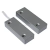 Top quality!!!Metal surface mounted magnetic induction switch door alarm sensor 12v