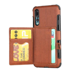 Wallet Bag Credit Card Holder Soft TPU Mobile Phone Cover For Huawei Leather Business Style Case For Huawei Mate 10 Pro Case