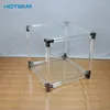Acrylic Home Furniture Living Room Coffee Accent Tables Felicity Acrylic Square Side Table