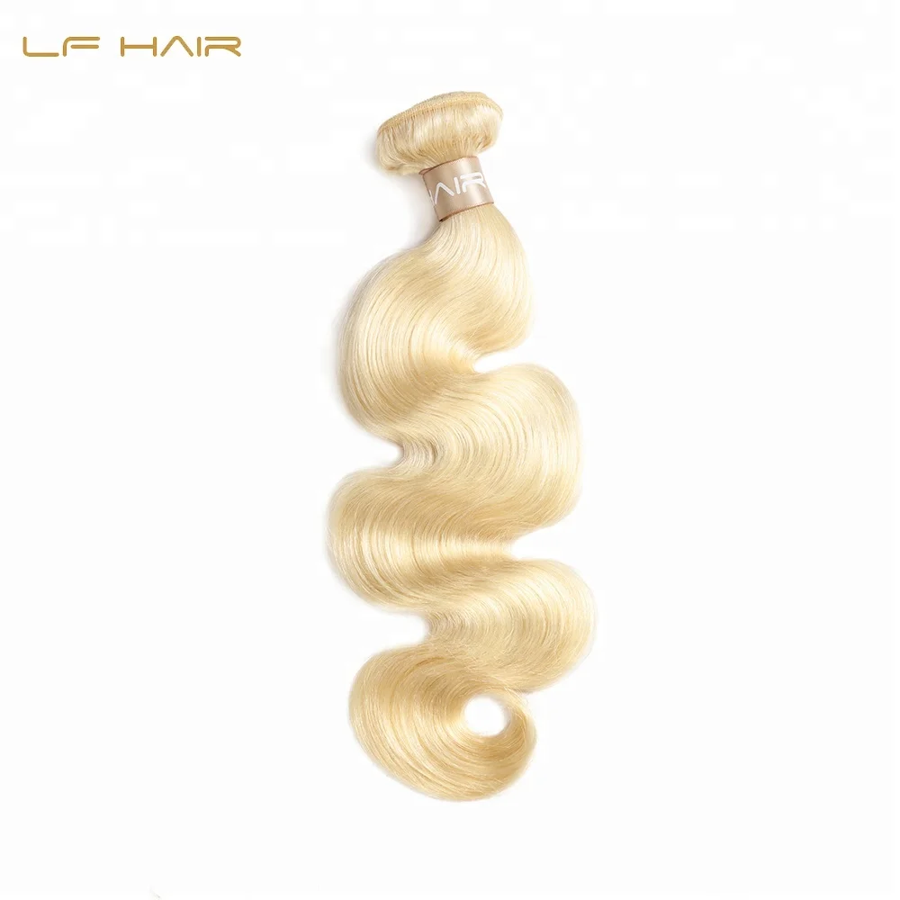 

613 Body wave blonde hair extension russian 613 blonde hair weave human hair