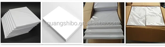 Best hot sale 150g a4 sticker glossy photo paper(GSBSAPPA480)