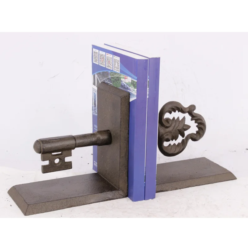 Wholesale Unique Custom Cast Iron Decorative Library Bookends Metal