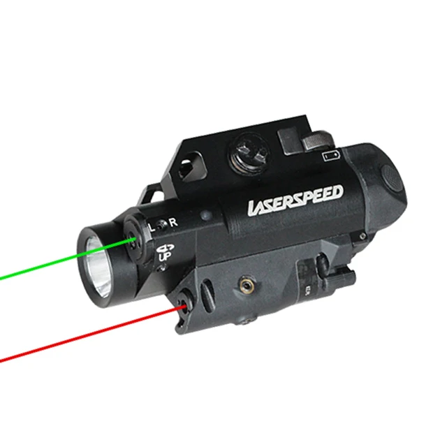 

New design 3 in 1 weapon light integrated dual lasers guns and weapons for hunting, N/a