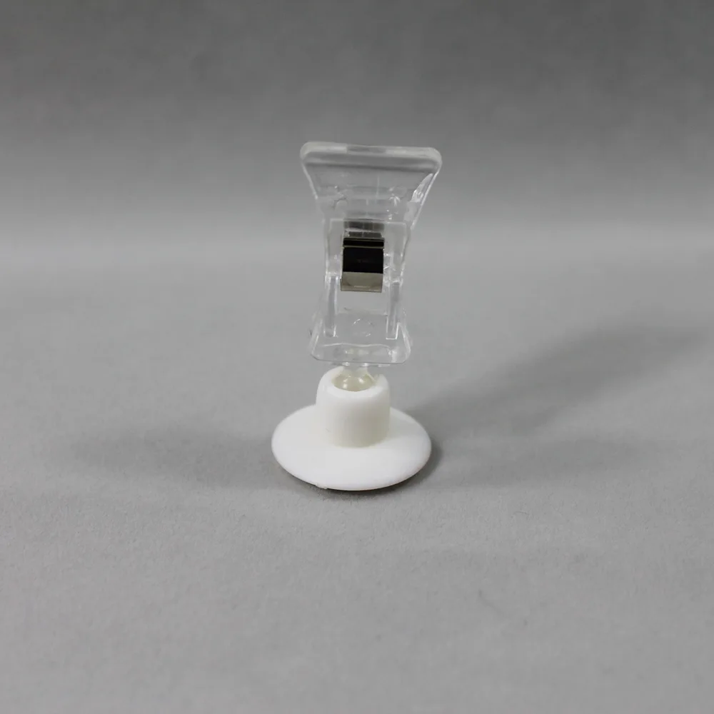 批发超市货架小塑料流行标志持有人价格牌保持器夹具