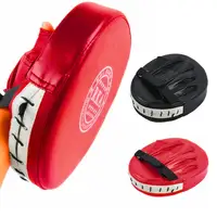 

Black Red Boxing Gloves Pads for Muay Thai Kick Boxing MMA Training PU foam boxer target Pad