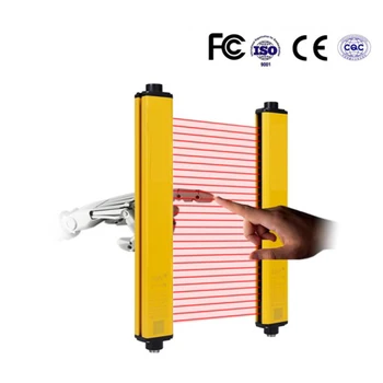 Pitch 2 5mm Rs485 Out 4 20ma Out Measuring Safety Light Curtain