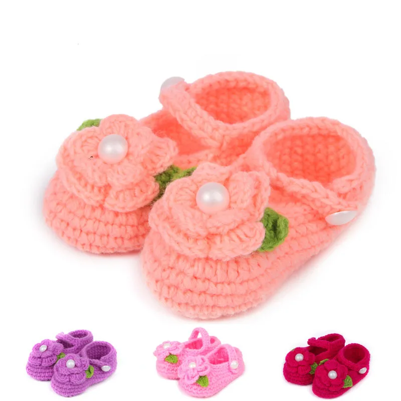 
Fashion hand knit baby shoes  (60730143469)