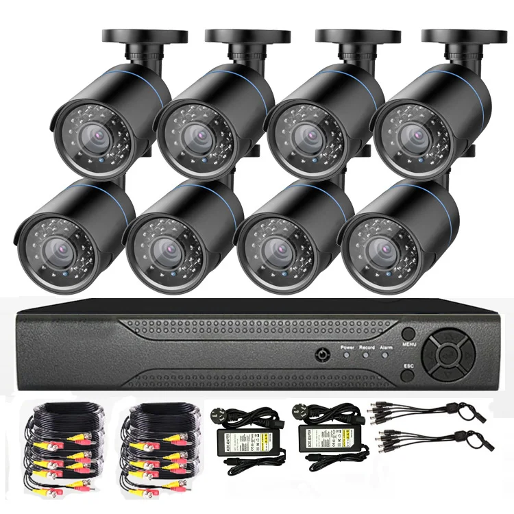 2017 Most Competitive!!! 8chs Ahd Security Camera Kit System Hd-ahd 