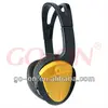 silent disco wireless headsets for party with 3 channels selected