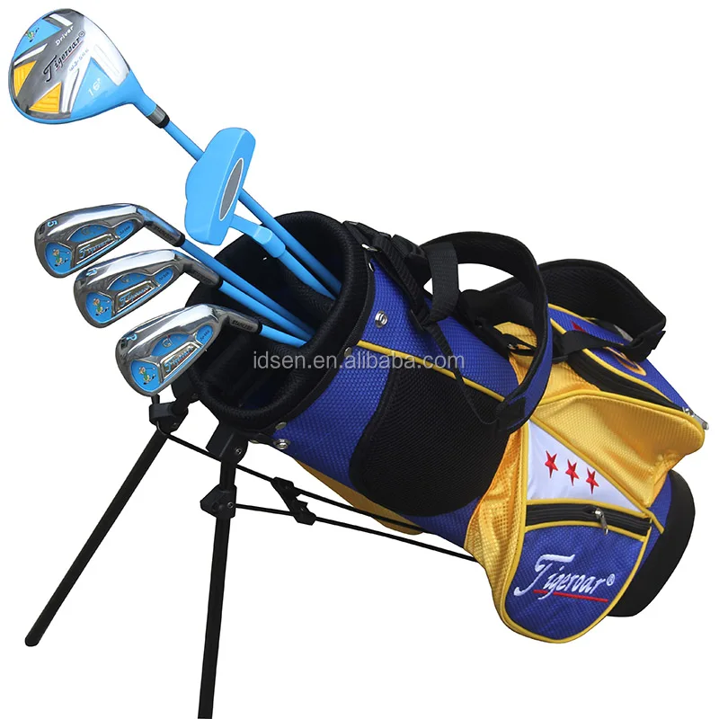 

New Profession OEM Graphite Complete Junior children golf clubs set for kids with 5 pcs right or left golf clubs