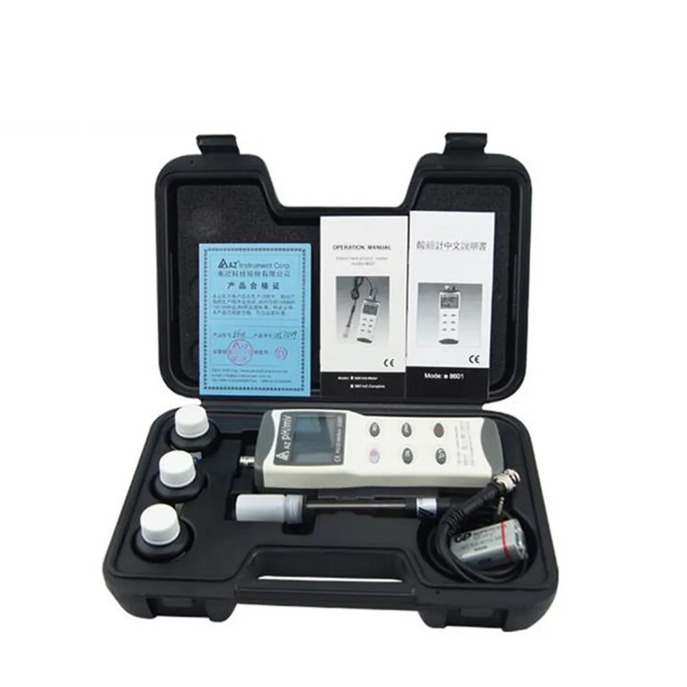 

AZ-8601 PH Meter Tester Range AZ8601 0.00 ~ 14.00 Portable Water Quality Tester